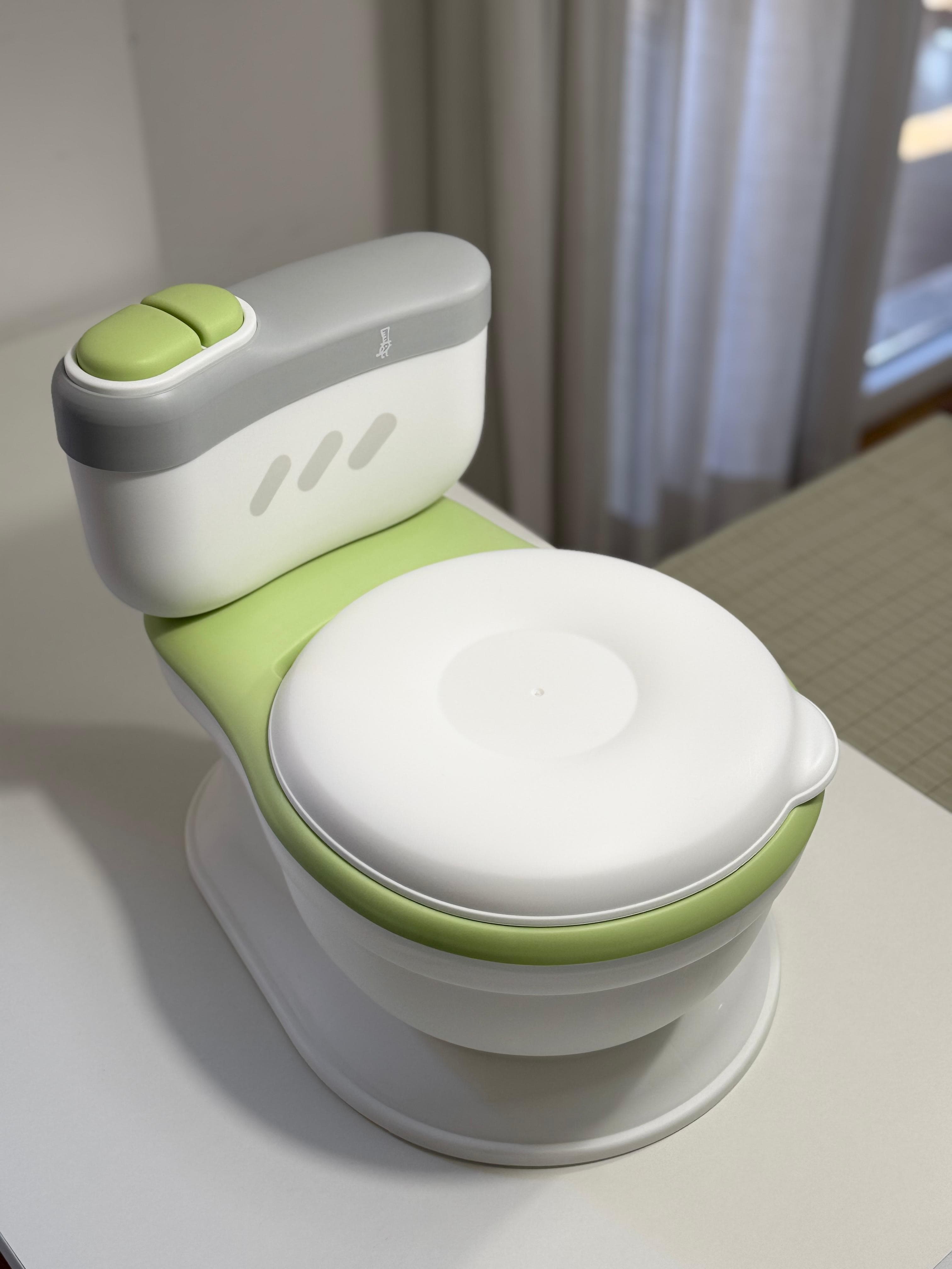 Troninho Infantil com Som e Descarga – Penico Educativo Antiderrapante com Música e Reservatório Removível 3