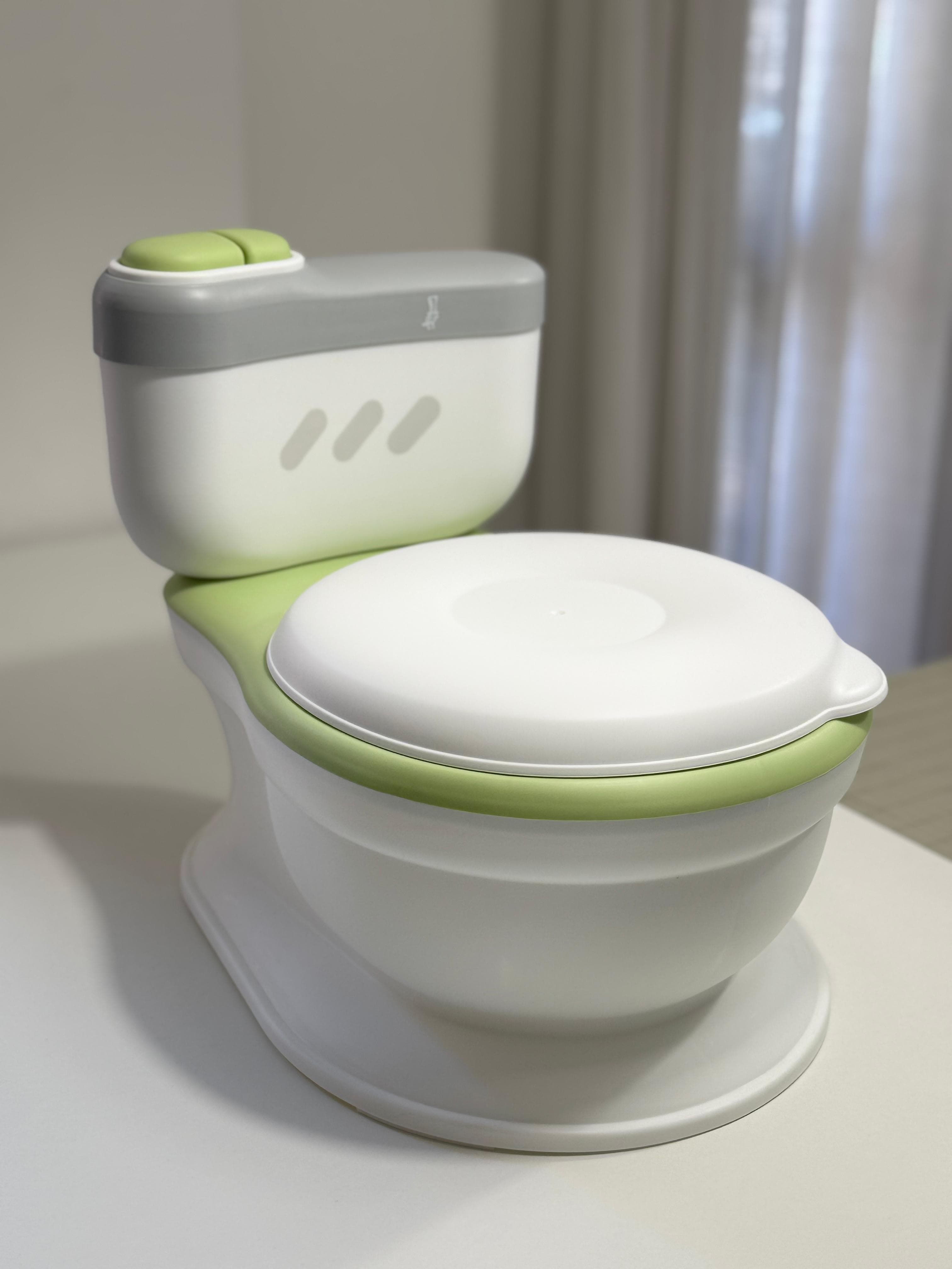 Troninho Infantil com Som e Descarga – Penico Educativo Antiderrapante com Música e Reservatório Removível 5