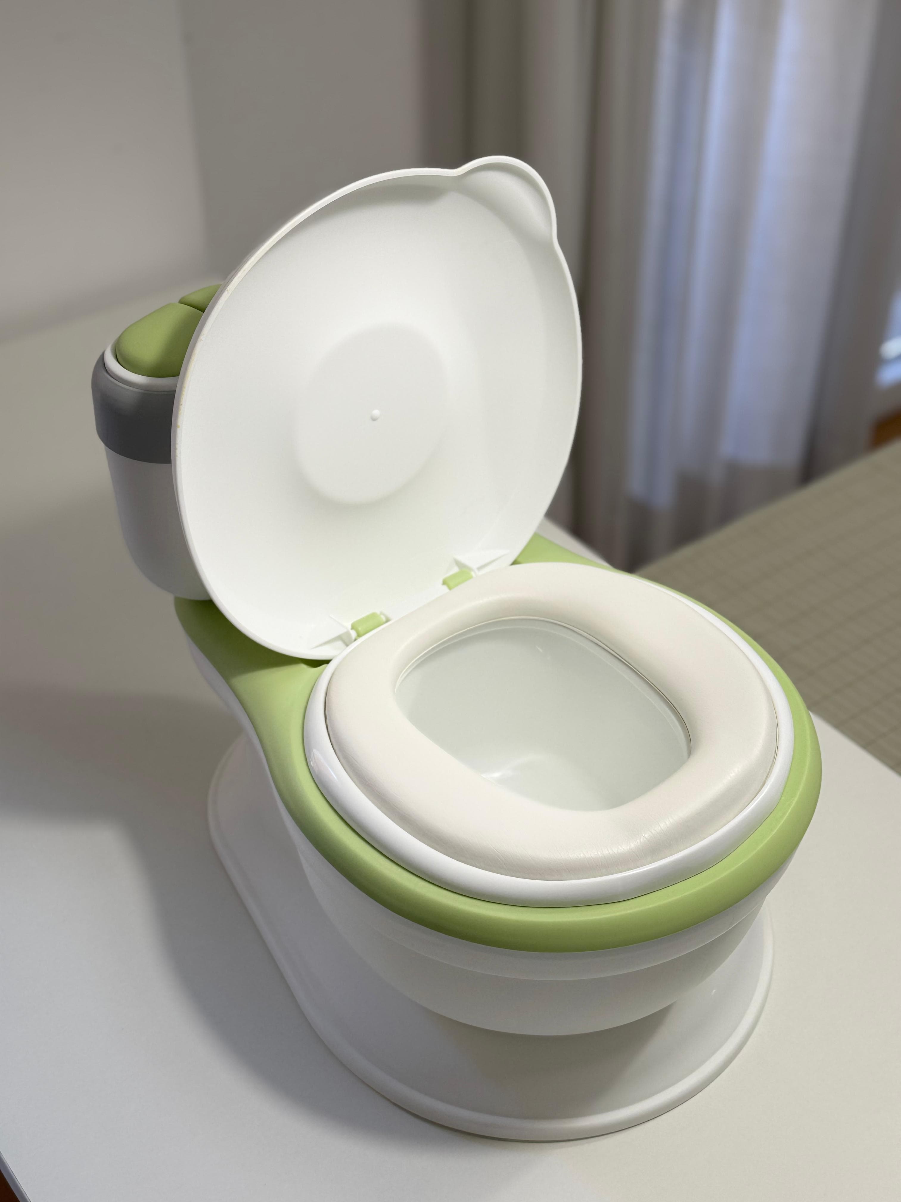 Troninho Infantil com Som e Descarga – Penico Educativo Antiderrapante com Música e Reservatório Removível 6